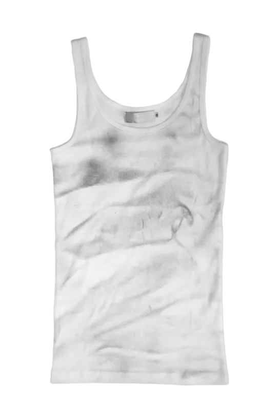 DIRTY AIRBRUSH TANK TOP – AYANEGUI DIRTY AIRBRUSH TANK TOP – AYANEGUI