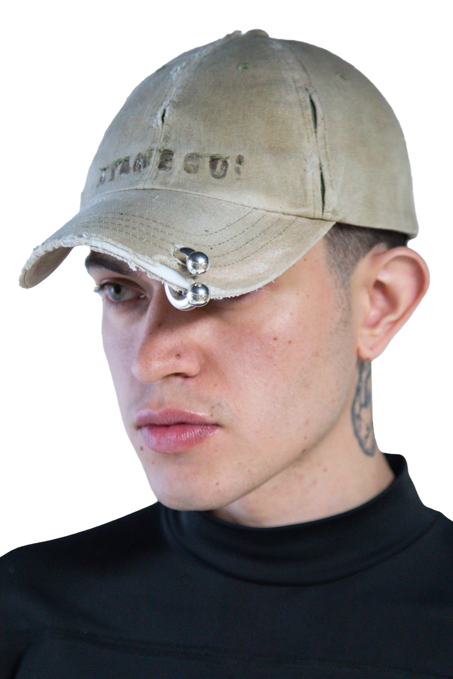 CHUNKY PIERCING CAP GREEN