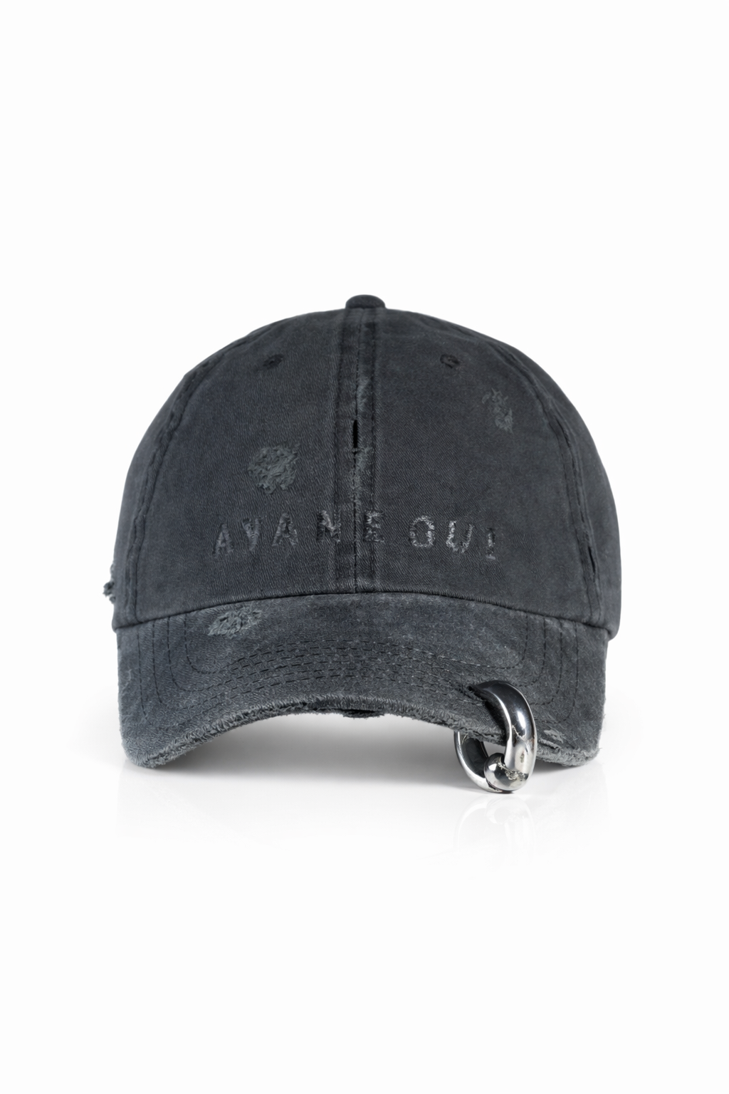 CHUNKY PIERCING CAP GRAY