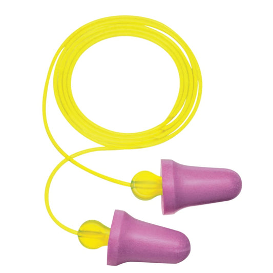 3M Peltor No-Touch Corded Foam Earplugs, 100/pk - P2001