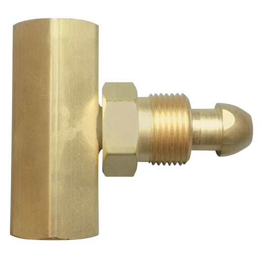 Western Enterprises Manifold Coupler Tees, Coupler, Brass, Argon/Helium/Nitrogen - T-92