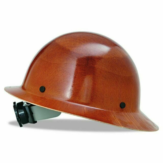 MSA Skullgard Full Brim Hard Hat w/ Fas-Trac III Suspension - 475407