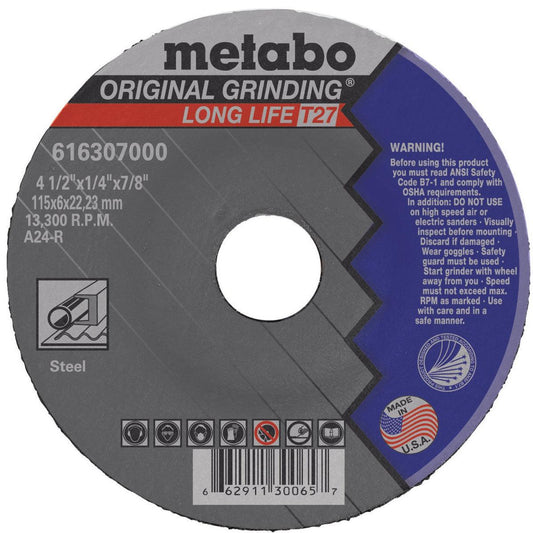 Metabo Type 27 Original Grinding Wheel - 616307000