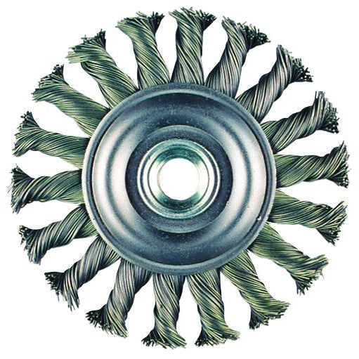 Metabo Wire Wheel Brush, 6-7/8" x 3/16", 5/8-11" - 655133000