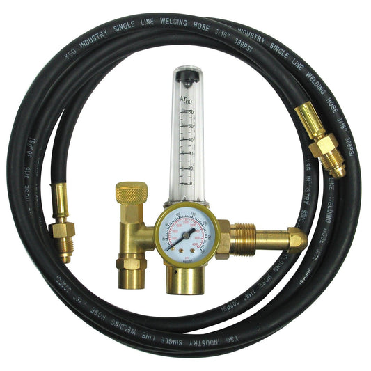 Flame Tech Argon Flow Meter w/Hose Clamshelled - 100-FL-AR-60-580H