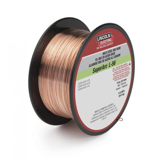 Lincoln SuperArc L-56 MIG Wire ER70S-6, 2#