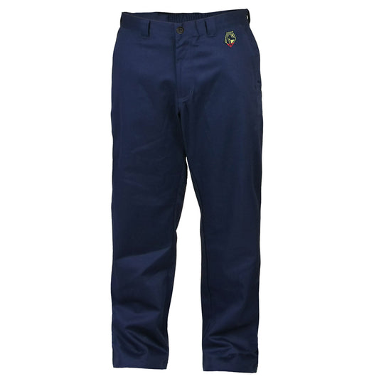 Front of Black Stallion PF2220-NV FR work pants