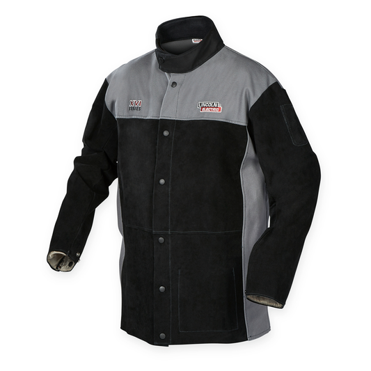 Lincoln XVI Series Split Leather FR Welding Jacket - K4933