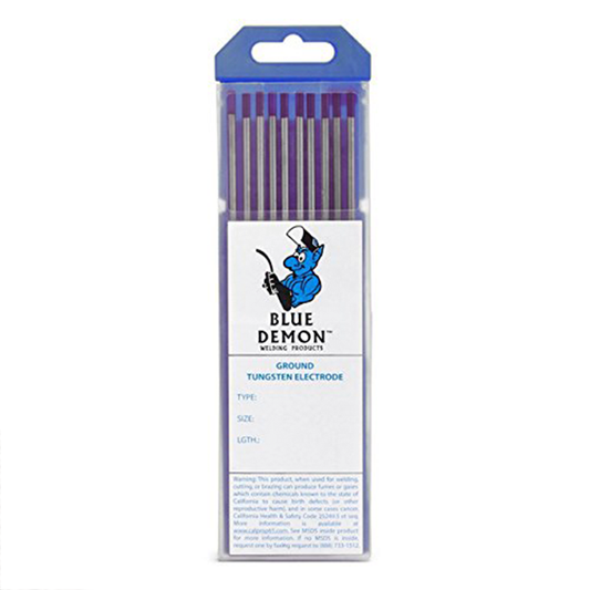 Blue Demon 2% Lanthanated Tungsten, 10/pk - TE2L