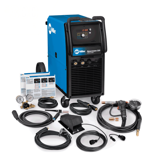 Miller Syncrowave 210 AC/DC TIG Welder MIG Spoolmate 150- 951684