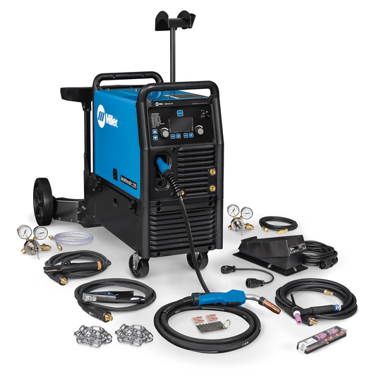 Miller Multimatic 235 with TIG Kit and Dual Cart Complete Package Shown 951847