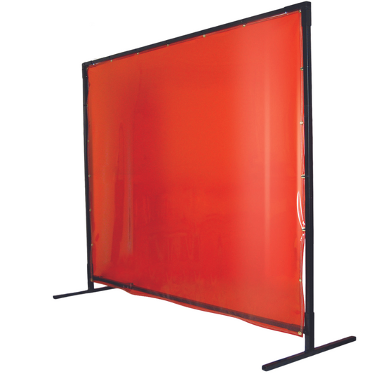 Black Stallion Heavy-Duty QuickFrame Welding Screen Orange