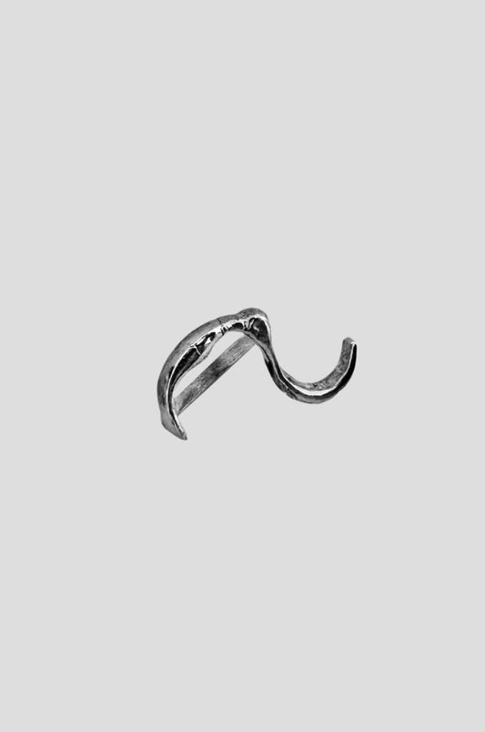 ACID WASH EARCUFF CONTEMPORARY MODERN LUXURY JEWELRY BY AYANEGUI IN MEXICO CITY