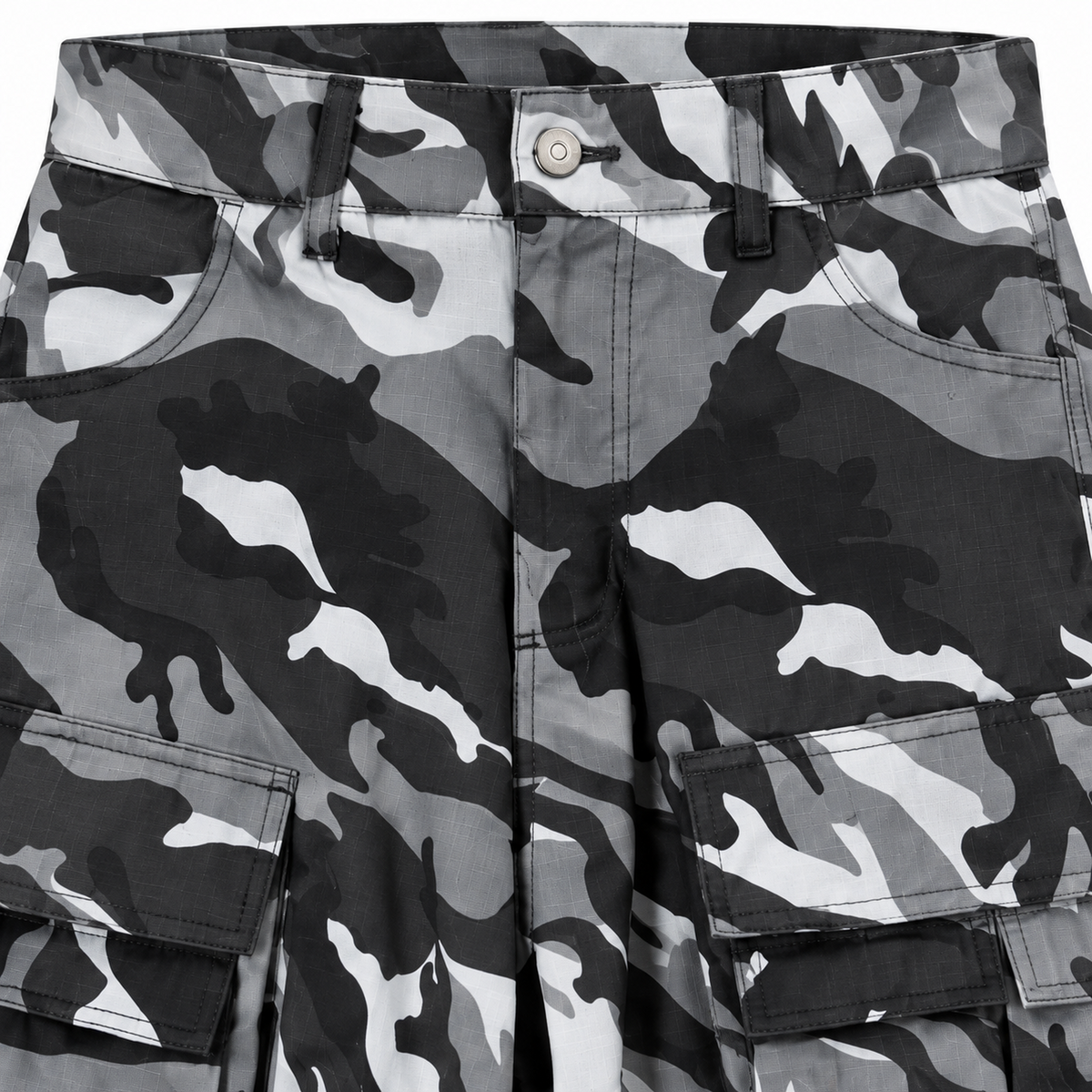 CAMO JORTS DOUBLE LAYERED