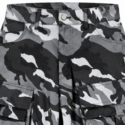CAMO JORTS DOUBLE LAYERED