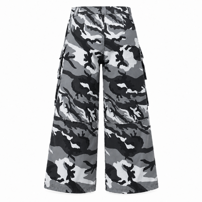 CAMO JORTS DOUBLE LAYERED
