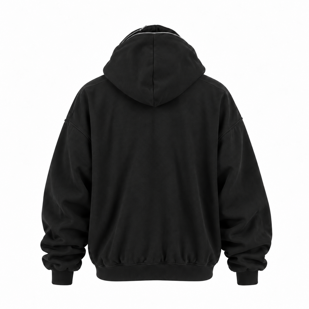 DOUBLE ZIPPER HOODIE