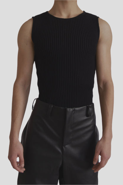 KNIT COTTON TOP