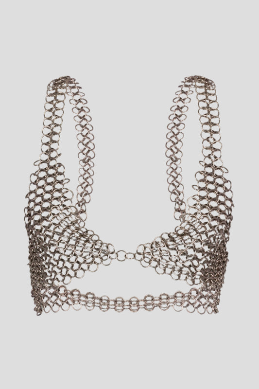 CHAIN TOP, IRON TOP, STATEMENT TOP, LAYERING OUTFIT
