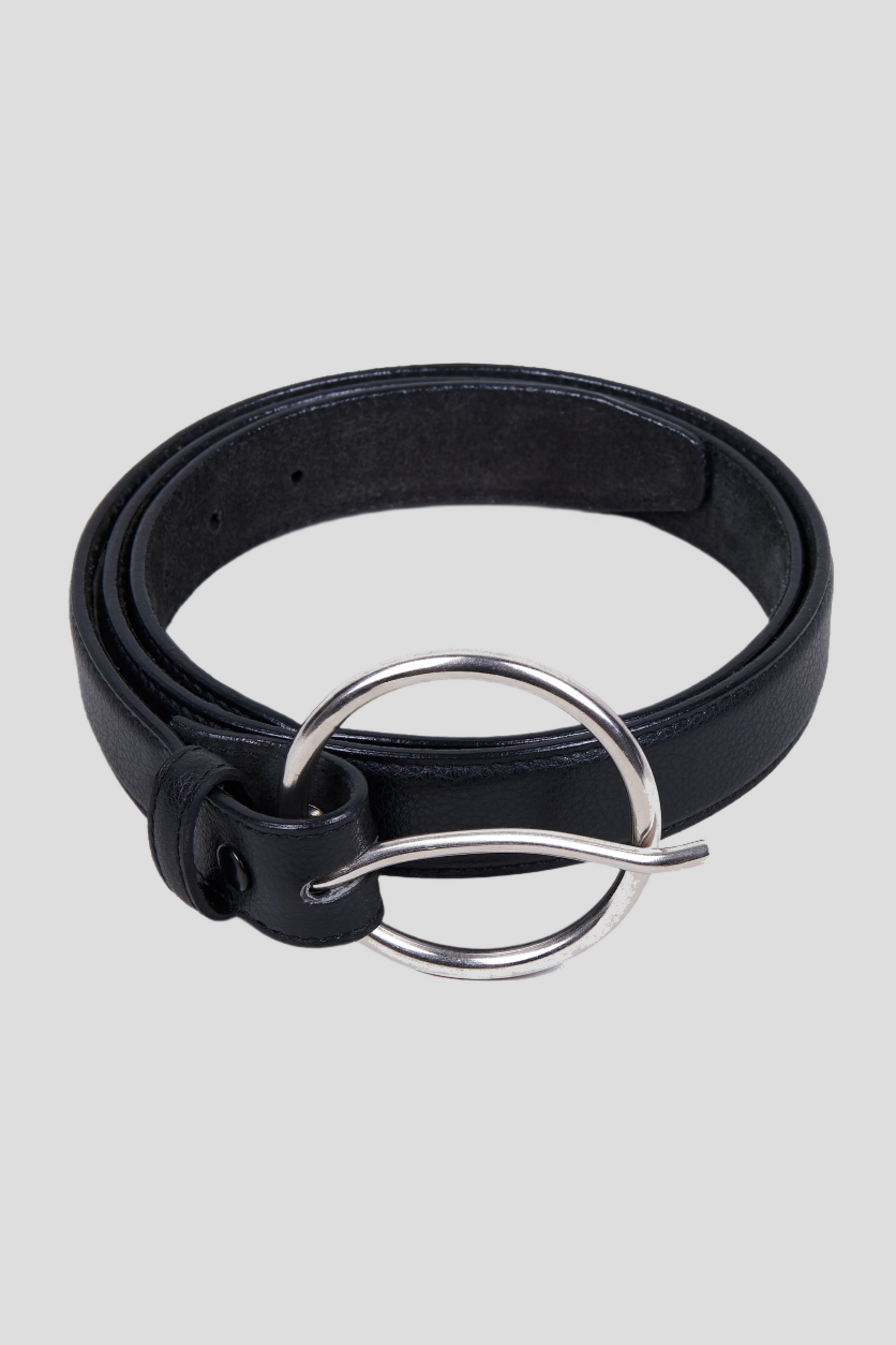 CIRCLE LEATHER BELT