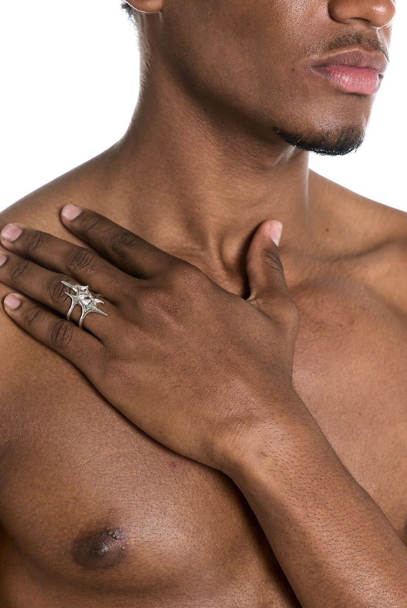 SPIKE STAR RING