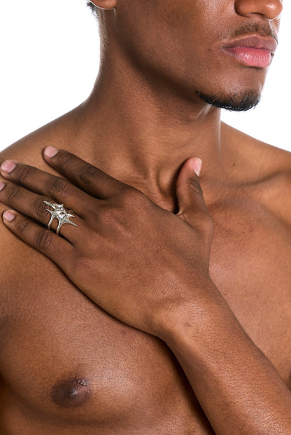SPIKE STAR RING