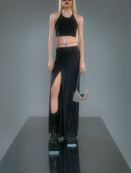 TRIANGLE LONG SKIRT