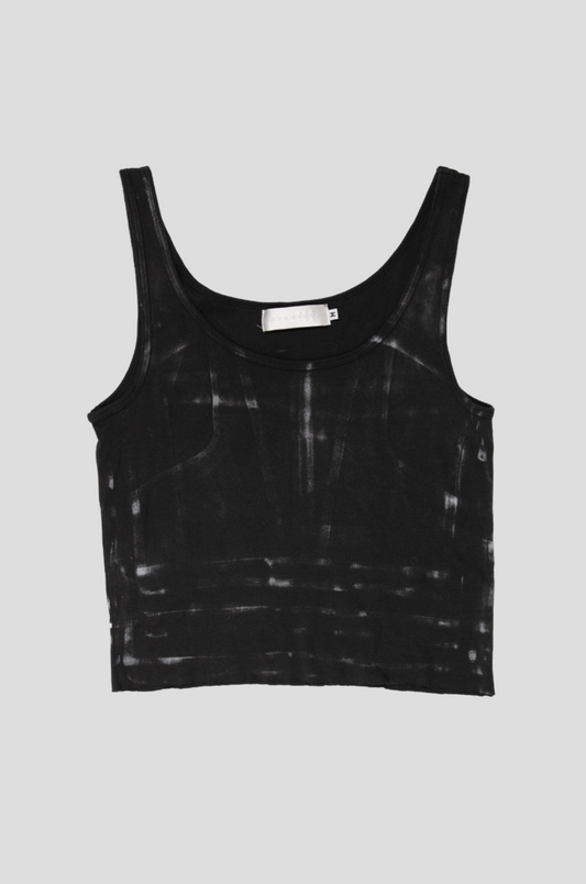 DIRTY CROP TANK BLACK