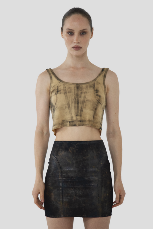 DIRTY CROP TANK NUDE