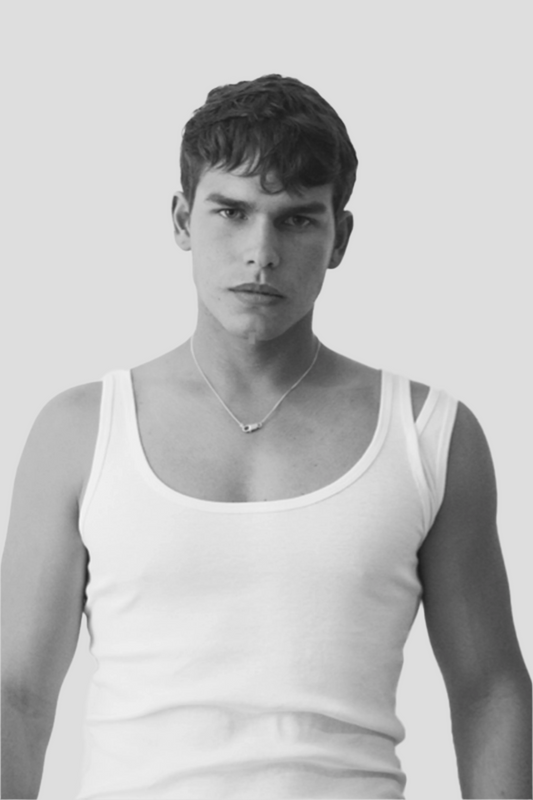 DOUBLE SHOULDER TANK TOP