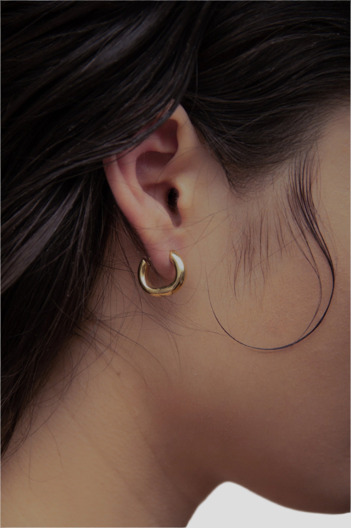 SMALL THICK HOOP
