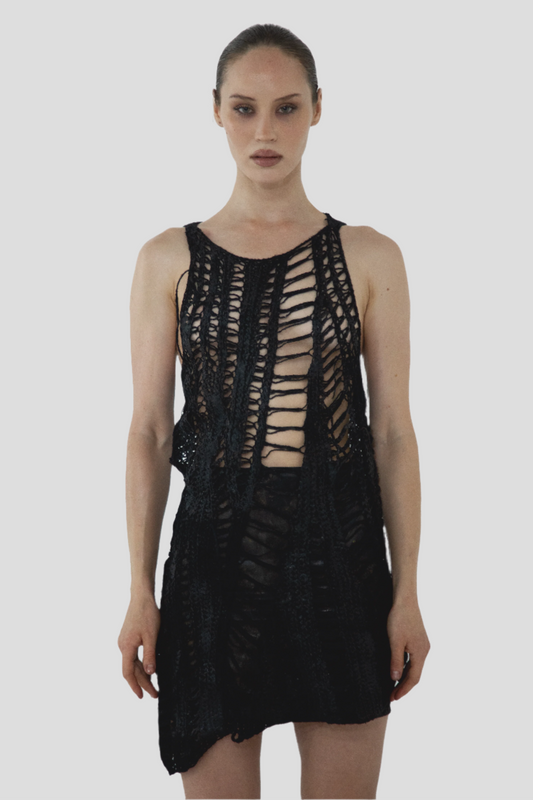 OIL WEAVE DRESS