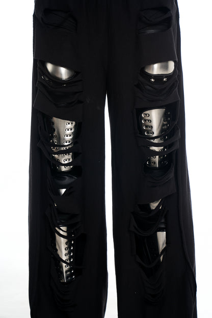 KNEE PANTS BLACK