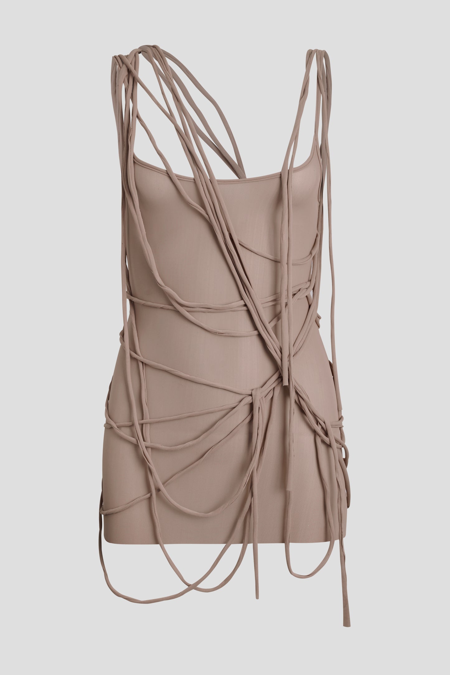 LACED SKIN DRESS