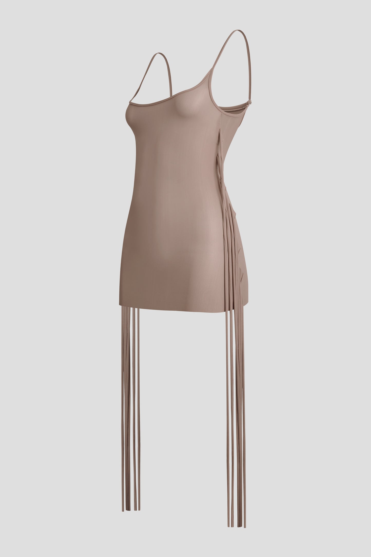 LACED SKIN DRESS