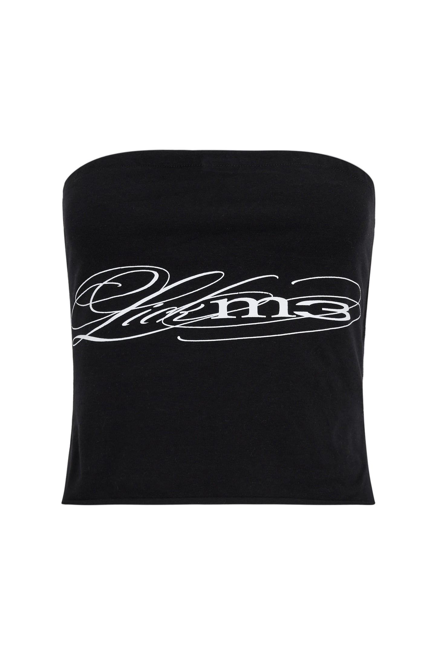 LICK ME STRAPLESS BLACK