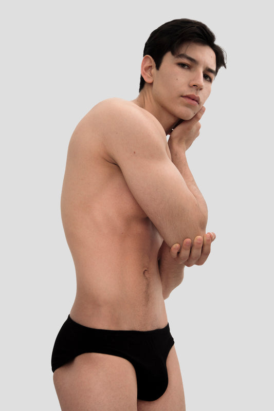 SLIP BRIEF BLACK