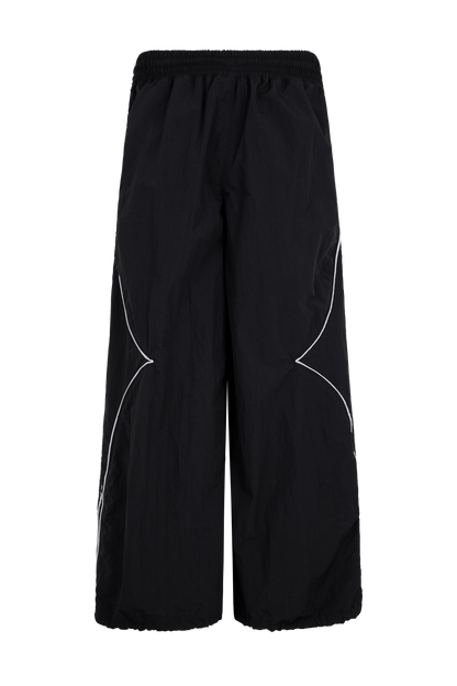 SPIKE PANTS WHITE AND BLACK LINES