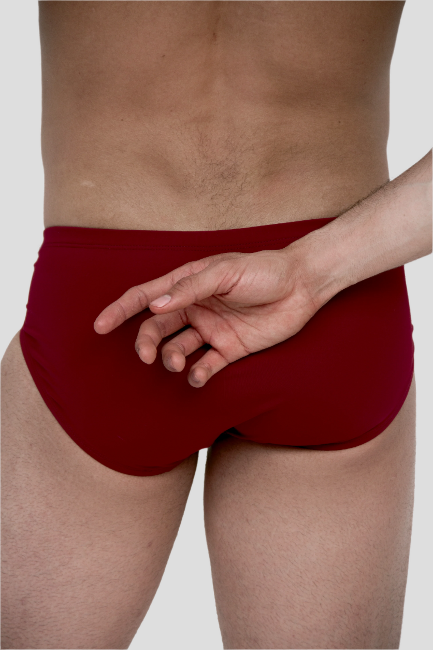 BURGUNDY SLIP SWIMBRIEF