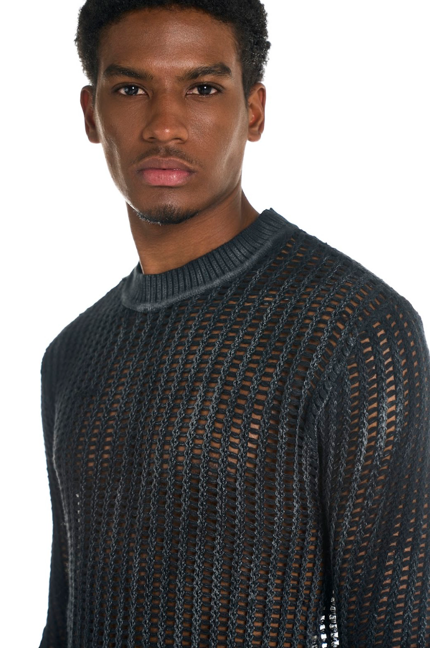 SPECKLED KNIT SWEATER