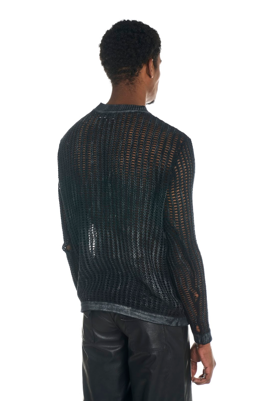 SPECKLED KNIT SWEATER