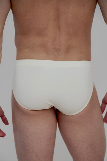 WHITE SLIP SWIMBRIEF