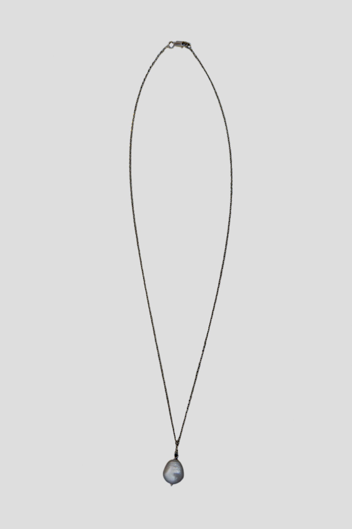 IRREGULAR CHAIN PEARL NECKLACE