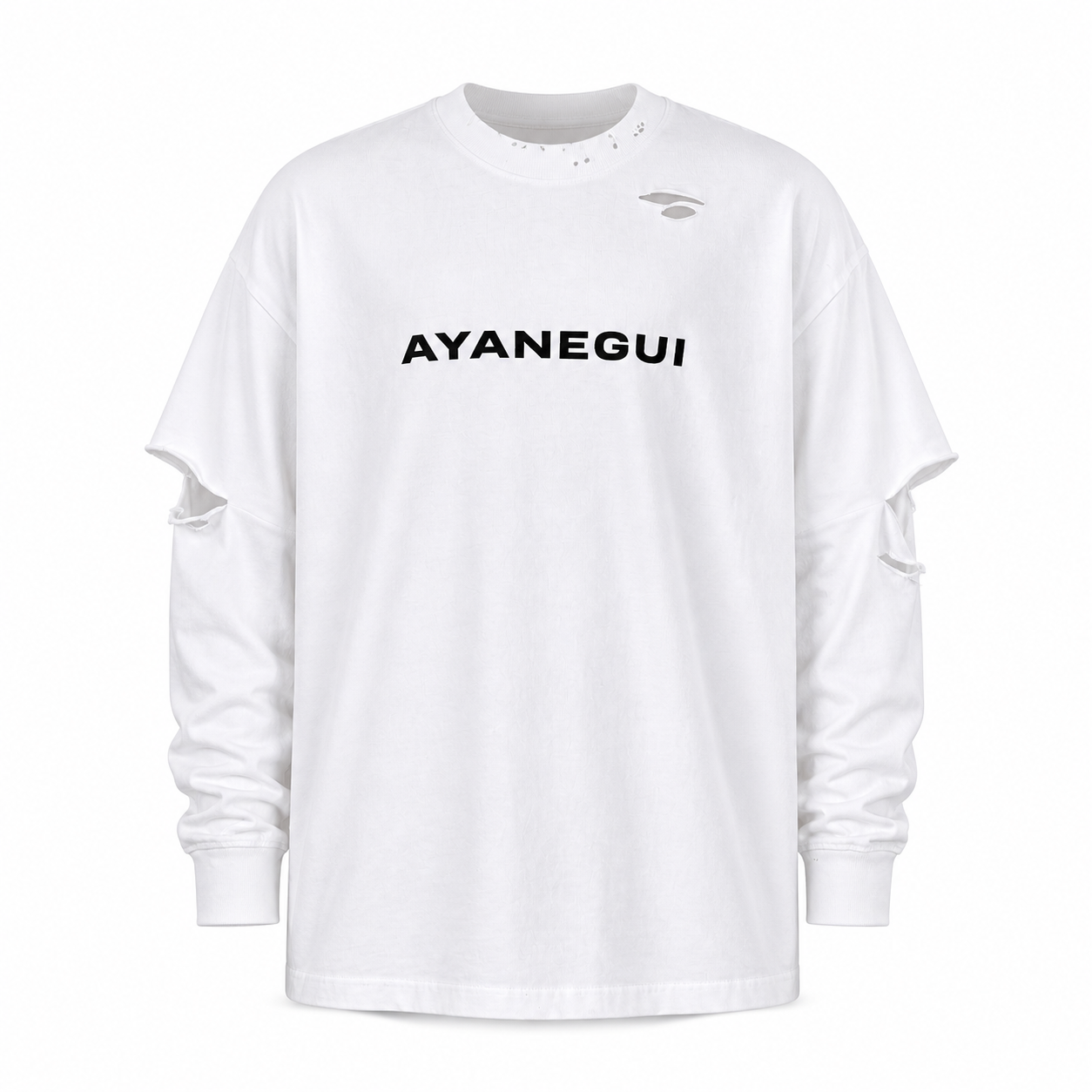DISTRESSED LONGSLEEVE SHIRT