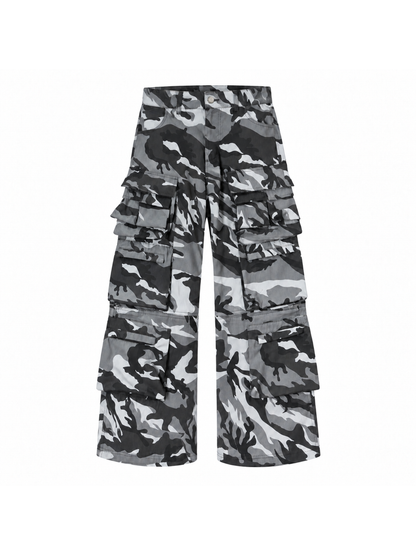 CAMO JORTS DOUBLE LAYERED