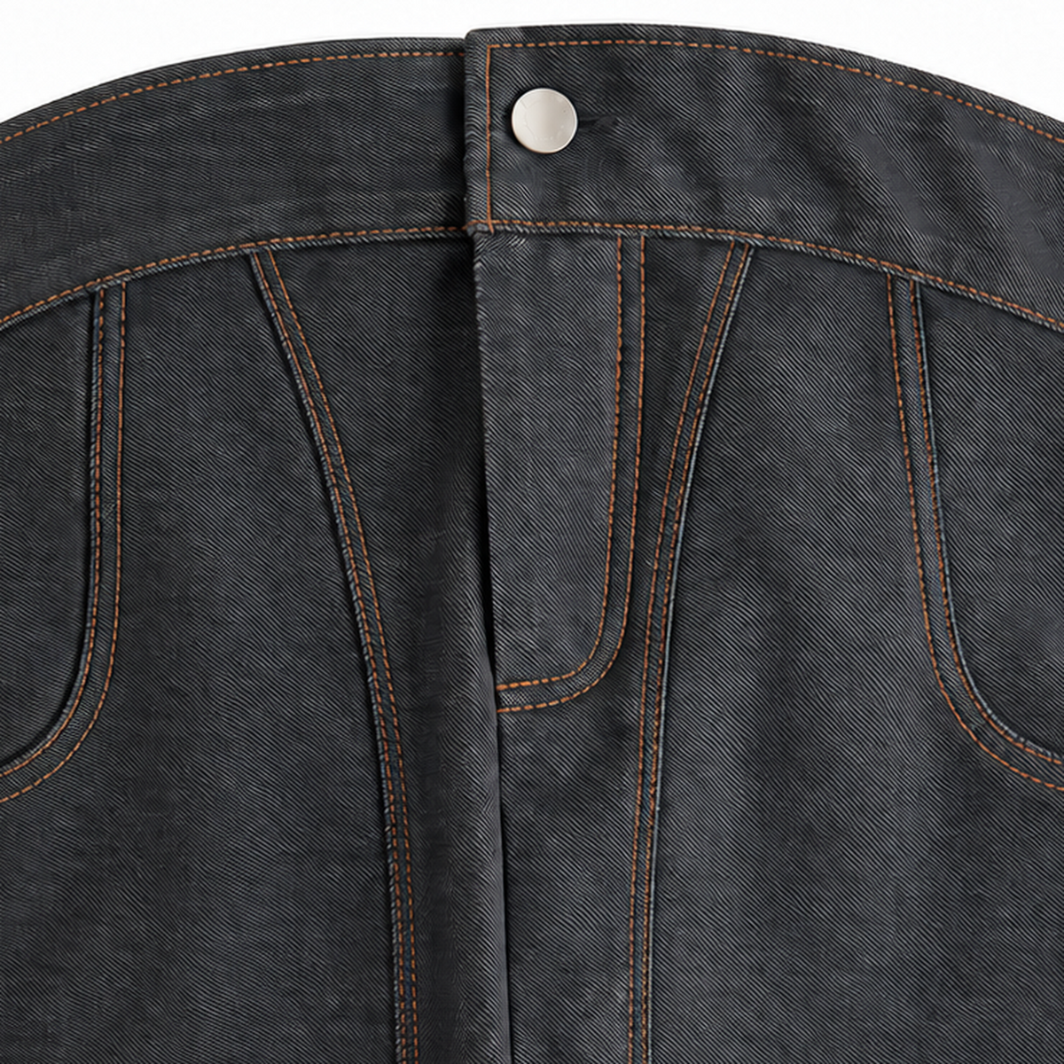 DENIM STRAPLESS