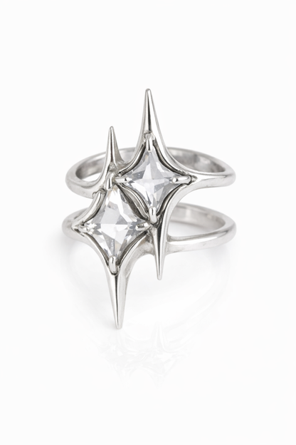 SPIKE STAR RING